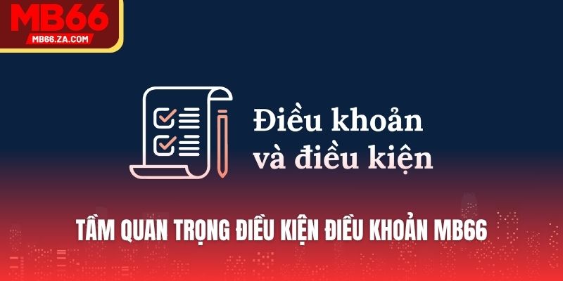 Điều Kiện Điều Khoản MB66 Mới Nhất - Cập Nhật Chi Tiết 1 Tầm quan trọng điều kiện điều khoản MB66