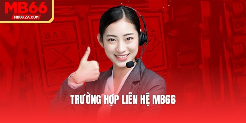 Trường hợp liên hệ MB66